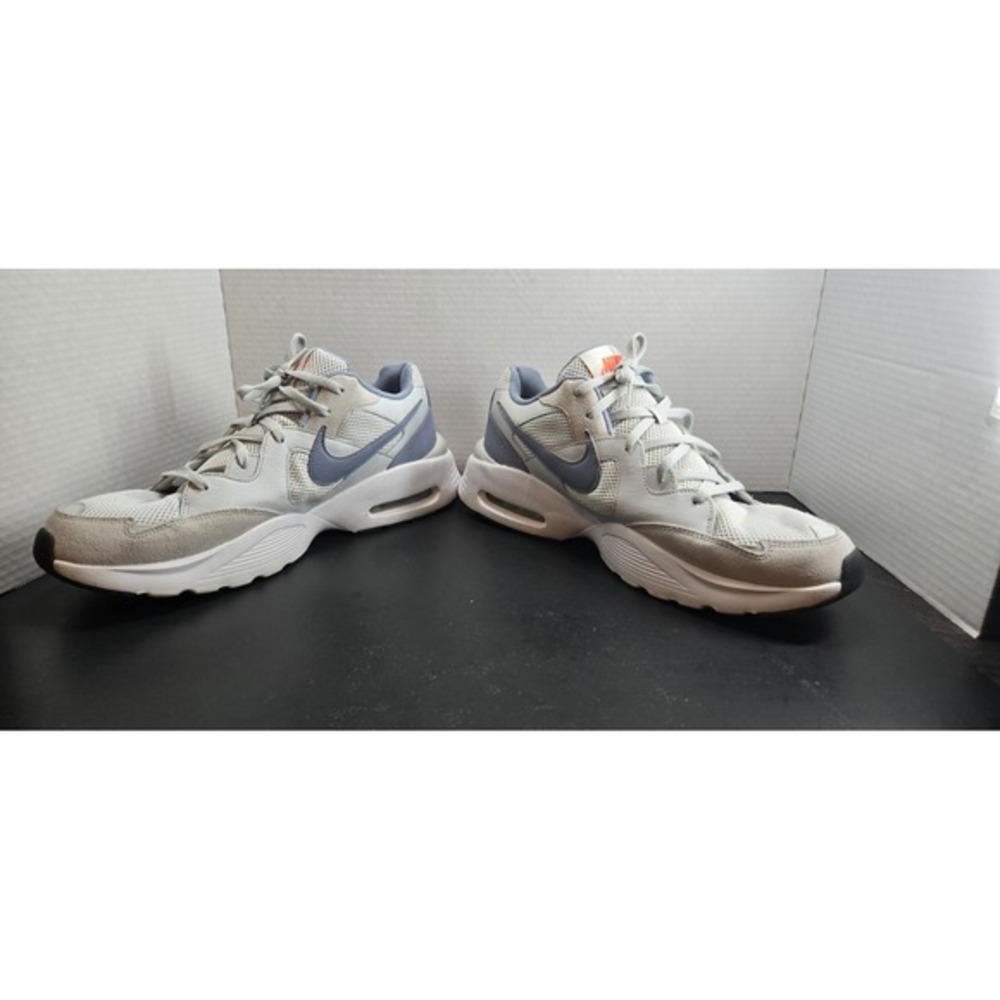 RARE‎ size 15 Nike Air Max Fusion Pure Platinum Indigo Fog White CJ1670-003 Men